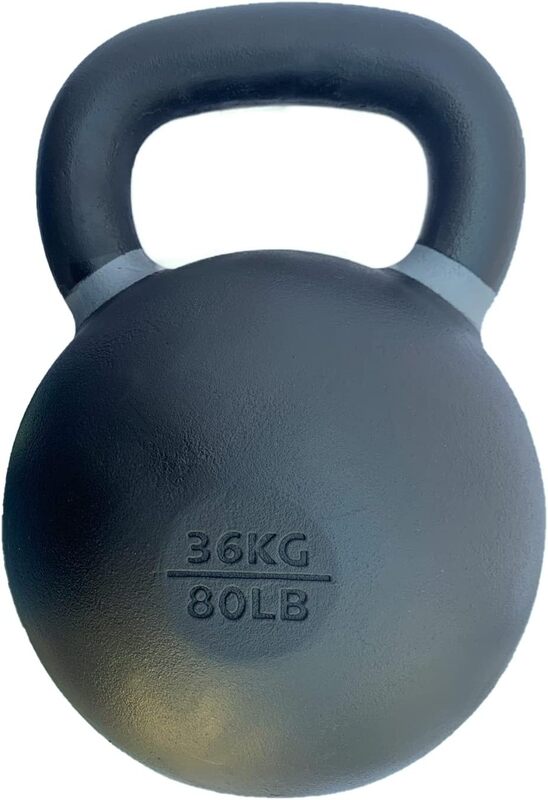 FORTUSS Kettlebell 36 KG Cast Iron Powder Coated