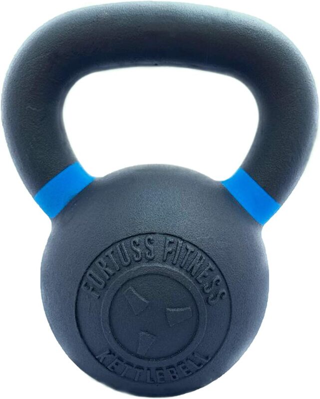 FORTUSS Kettlebell 12 KG Cast Iron Powder Coated