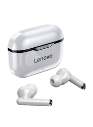 Lenovo LivePods LP1 Wireless In-Ear Noise Cancelling Earbuds, White