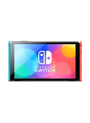 Nintendo Switch OLED (2021) Model Joy-Con Console, Neon Blue/Red, International Version