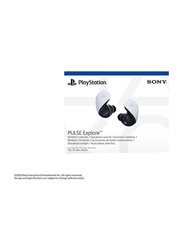 Sony Pulse Explore Wireless Earbuds for PlayStation 5 (PS5), White/Black