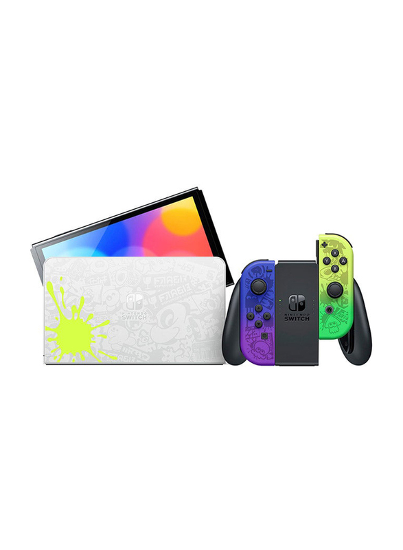 Nintendo Switch OLED Model Splatoon 3 Special Edition Console, Multicolour