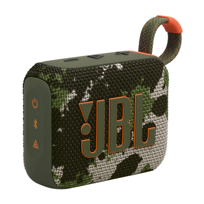 JBL Go 4 Portable Speaker with Pro Sound, Powerful Audio, Punchier Bass, Squad