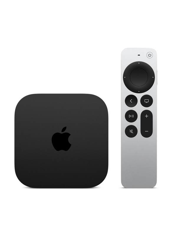 Apple TV 128GB Storage (3rd Gen) Streaming 4K with Wi-Fi + Ethernet, Black