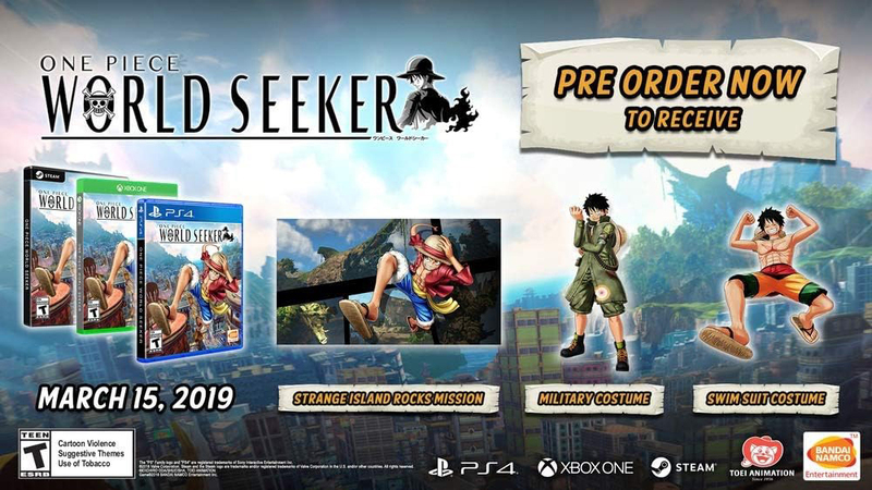 One Piece: World Seeker Video Game for Xbox One by Bandai Namco