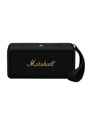 Marshall Middleton Bluetooth Portable Speaker, Black/Brass