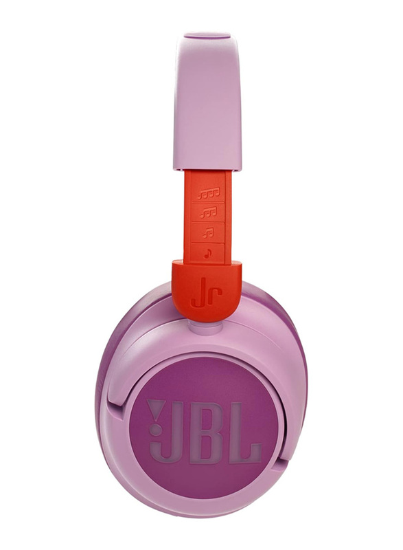 JBL JR460NC Wireless Over-Ear Noise Cancelling Kids Headphones, Pink