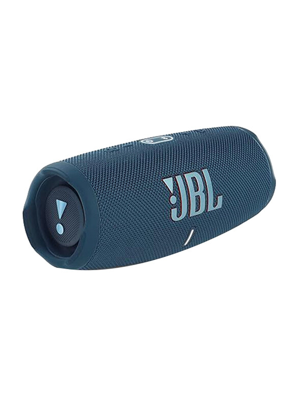 

JBL Charge 5 IP67 Water Resistant Portable Bluetooth Speaker, Blue