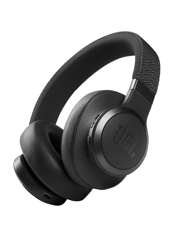 

JBL Live 660NC Wireless Over-Ear Noise Cancelling Headphones, Black