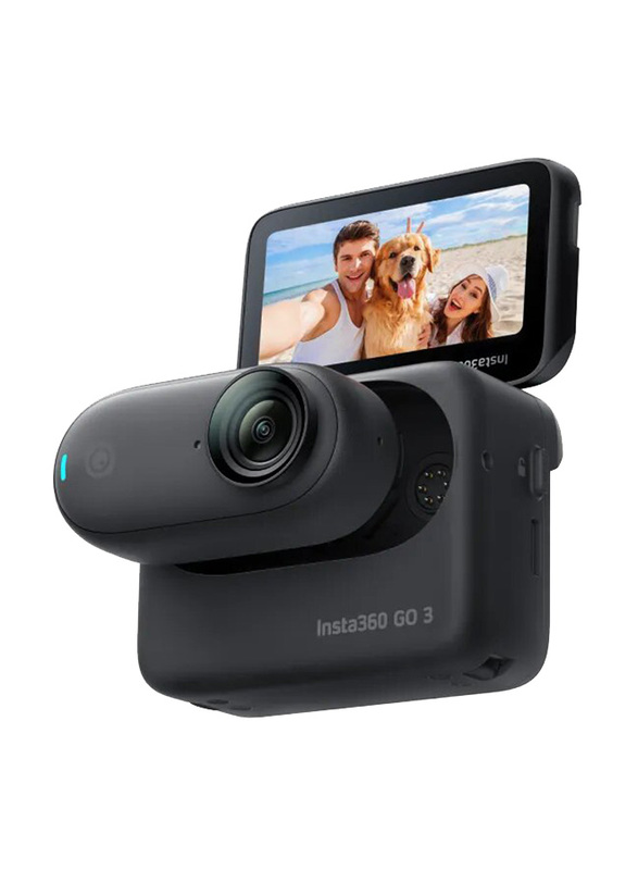 Insta360 Go 3 128GB Small & Lightweight Action Camera, 9MP, Black