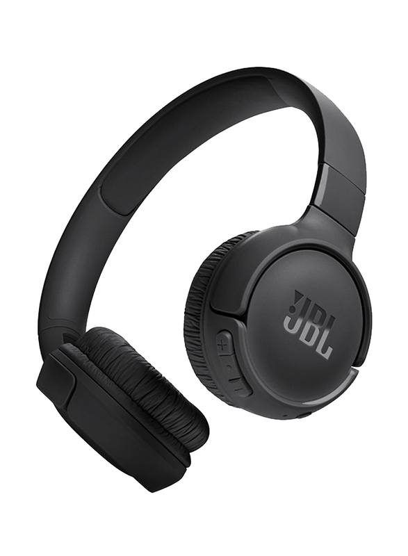 JBL Tune 520BT Wireless On-Ear Noise Cancelling Headphones with Mic, Black