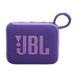 JBL Go 4 Portable Speaker with Pro Sound, Powerful Audio, Punchier Bass, Purple