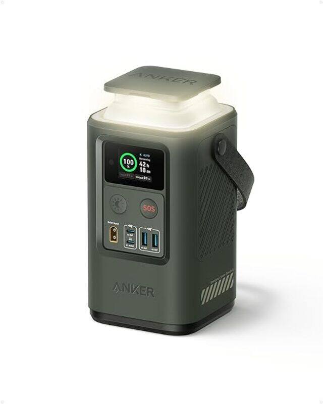 

Anker 548 Power Bank PowerCore Reserve 192Wh 60,000mAh Portable Charger with Smart Digital Display SOS Mode 60W Output for Emergency and Travel