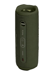 JBL Flip 6 IP67 Water Resistant Portable Bluetooth Speaker, Green