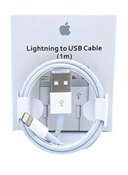 Apple 1-Meter Lightning Cable, Lightning to USB 2.0, White