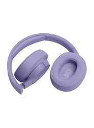 JBL Tune 720BT Wireless Over-Ear Headphones, Purple