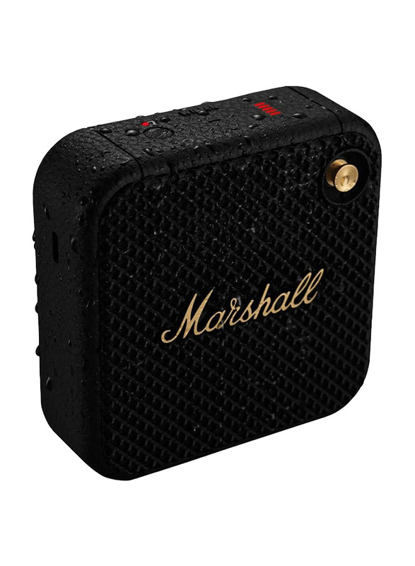 Marshall Willen Portable Bluetooth Speaker, Black