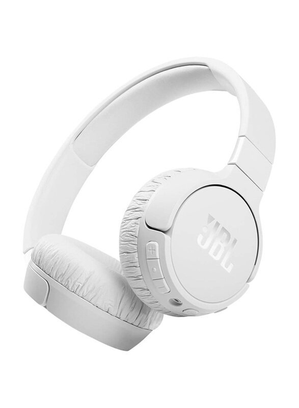 

JBL Tune 660NC Wireless On-Ear Noise Cancelling Headphones, White