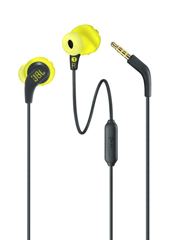 

JBL Endurance Run Wired In-Ear Headphone with Foldable Hook, Yellow/Green