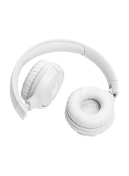 JBL Tune 520BT Wireless On-Ear Noise Cancelling Headphones with Mic, White