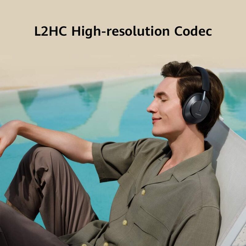 HUAWEI FreeBuds Studio Headphones Active Noise Cancellation, Gold
