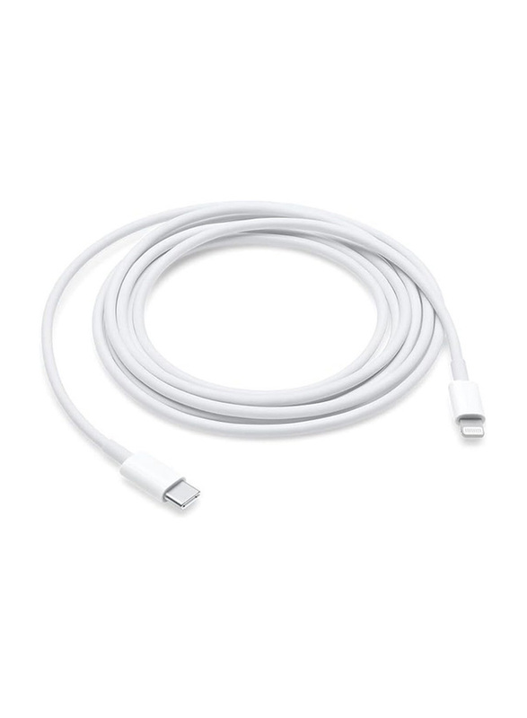 Apple 2-Meter USB Type-C Cable, USB Type-C to Lightning, White