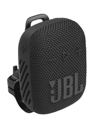 JBL Wind 3S IP67 Waterproof Slim Handlebar Bluetooth Speaker, Black