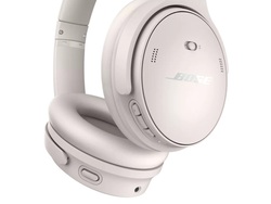 Bose QuietComfort Wireless Noise Cancelling Headphones Bluetooth Over Ear Headphones with Up To 24 Hours of Battery Life, White Smoke