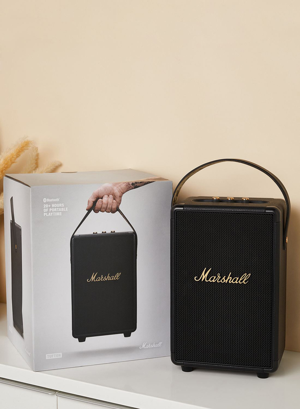 Marshall Tufton Portable Bluetooth Speaker, Black