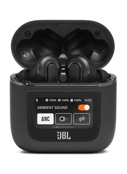 JBL Tour Pro 2 True Wireless In-Ear Noise Cancelling Earbuds with Smart Case and Smart Ambient, Black