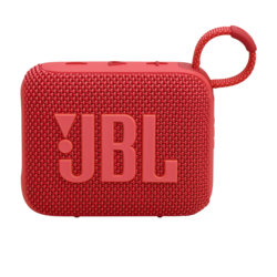 JBL Go 4 Portable Speaker with Pro Sound, Powerful Audio, Punchier Bass, Red