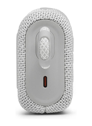 JBL Go 3 IP67 Waterproof Portable Bluetooth Speaker, White