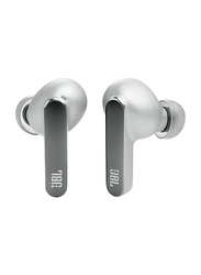 JBL Live Pro 2 True Wireless In-Ear Noise Cancelling Earbuds, Silver