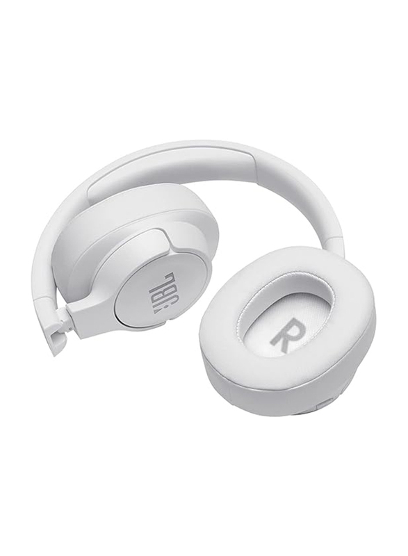 JBL Tune 760NC Wireless Over-Ear Noise Cancelling Headphones, White