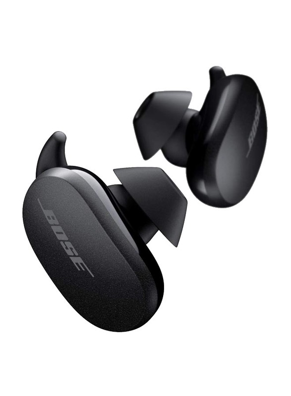 Bose QuietComfort Wireless In-Ear Noise Cancelling Earbuds with Mic, Triple Black