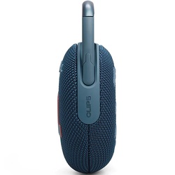 JBL Clip 5 Portable Speaker Bluetooth 5.3 IP67 rating 12 hours of playtime and multi-speaker connection, Blue