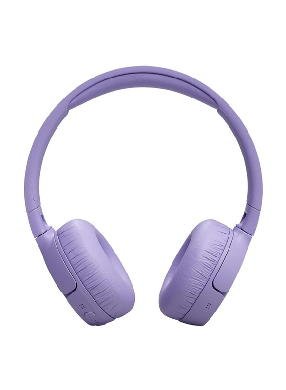 JBL Tune 670NC Wireless Over-Ear Noise Cancelling Headphones, Purple