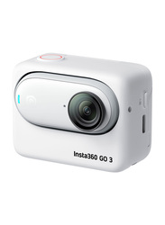 Insta360 Go 3 64GB Small & Lightweight Action Camera, 9MP, White