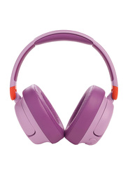 JBL JR460NC Wireless Over-Ear Noise Cancelling Kids Headphones, Pink