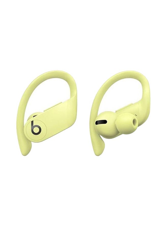 Beats Powerbeats Pro Wireless In-Ear Headphones with Mic, Spring Yellow