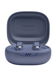 JBL Live Flex True Wireless In-Ear Noise Cancelling Earbuds, Blue