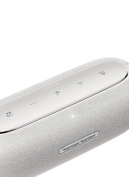 Harman Kardon Luna Elegant Portable Bluetooth Speaker with 12 Hours of Playtime, White