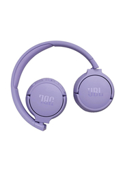 JBL Tune 670NC Wireless Over-Ear Noise Cancelling Headphones, Purple