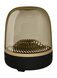 Harman Kardon Aura Studio 3 Bluetooth Speaker, Black/Gold