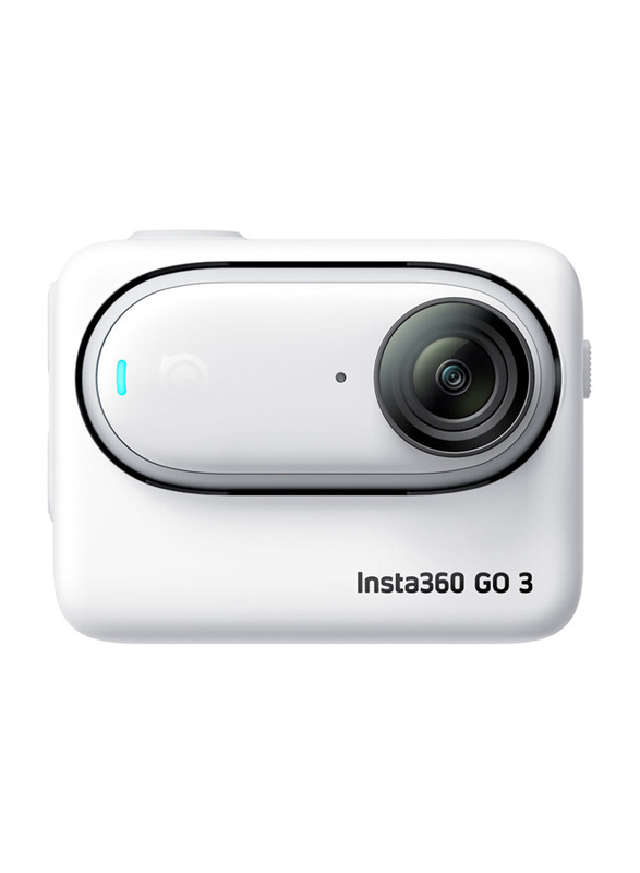 Insta360 Go 3 64GB Small & Lightweight Action Camera, 9MP, White