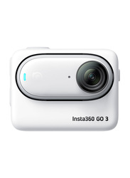 Insta360 Go 3 64GB Small & Lightweight Action Camera, 9MP, White