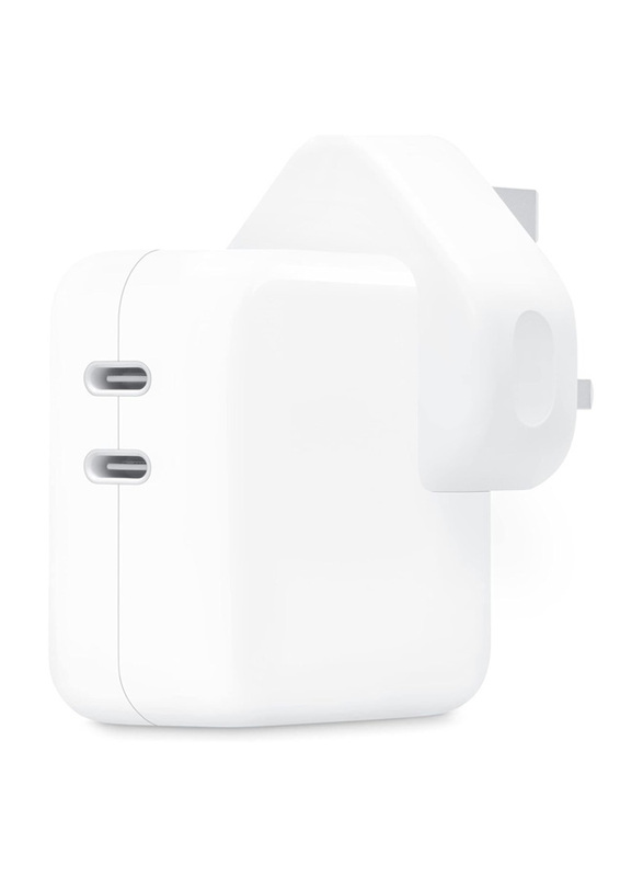 Apple 35W Dual USB Type-C Port Power Adapter, White