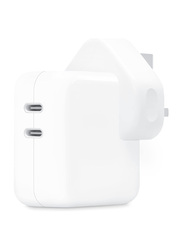 Apple 35W Dual USB Type-C Port Power Adapter, White