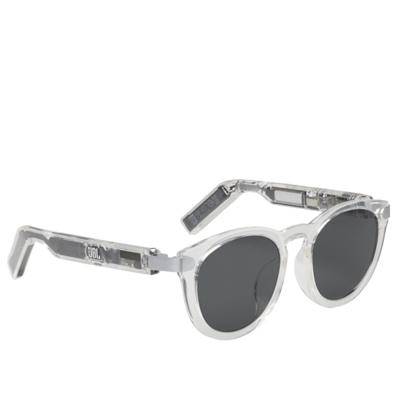 JBL Soundgear Frames Audio Glasses Round Pearl