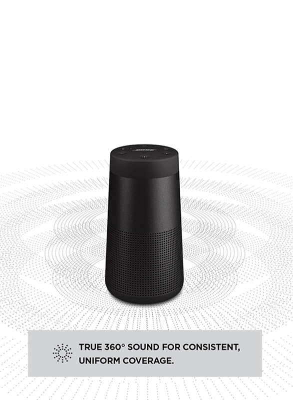 Bose SoundLink Revolve II Wireless Bluetooth Speaker, Triple Black